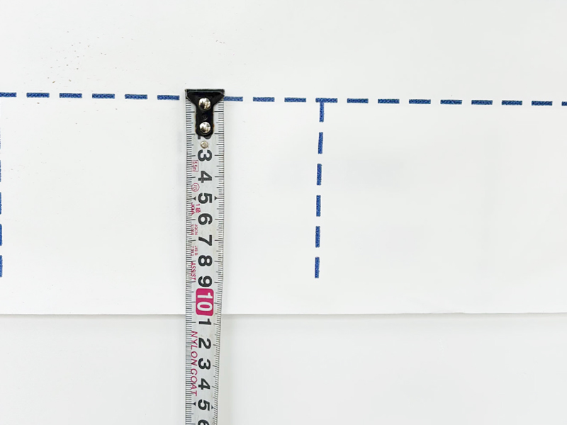 木ノ野の家 2階建て 現場チェック 防水シート重ね巾確認