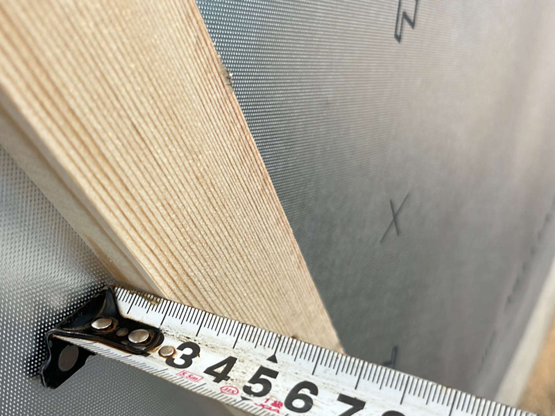 守山市 門田の家 2階建て 現場チェック 胴縁厚み確認