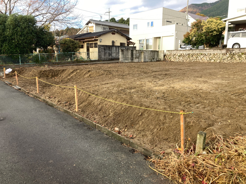 滋賀県 久川原の家 平屋 現場チェック 基礎工事の開始