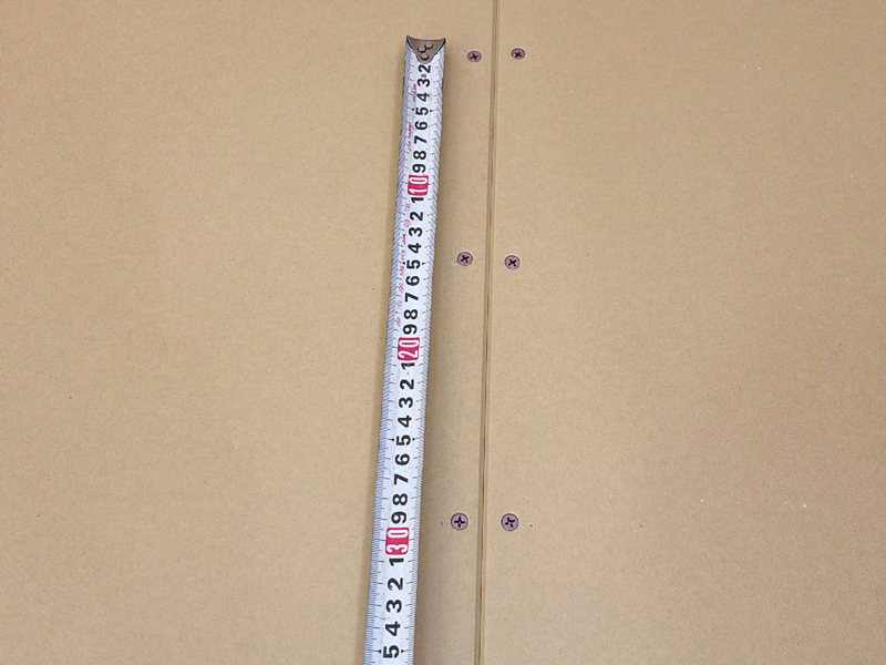 大津市 円原の家 2階建て 現場チェック 壁ボード外周部ビスピッチ確認