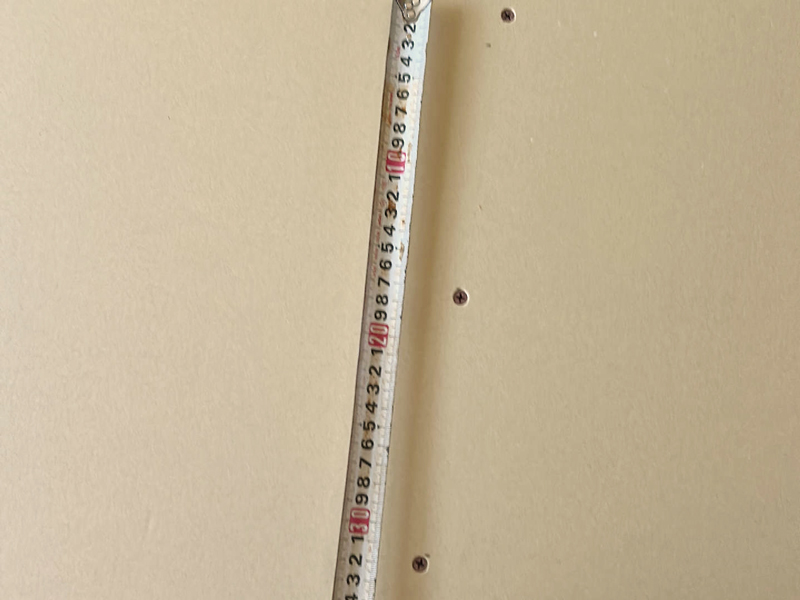 米原市 中乃町の家 2階建て 現場チェック 壁ボードビスピッチ確認