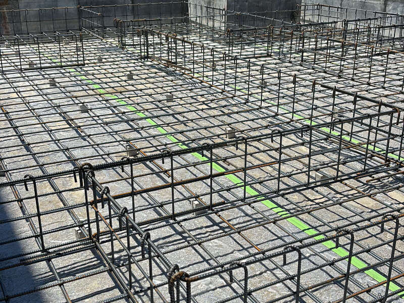 大津市 八条の家 2階建て 現場チェック 配筋検査