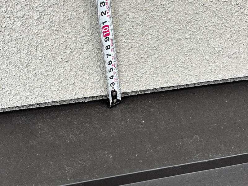 大津市 榛木の家 2階建て 現場チェック 水切り通気空間確認