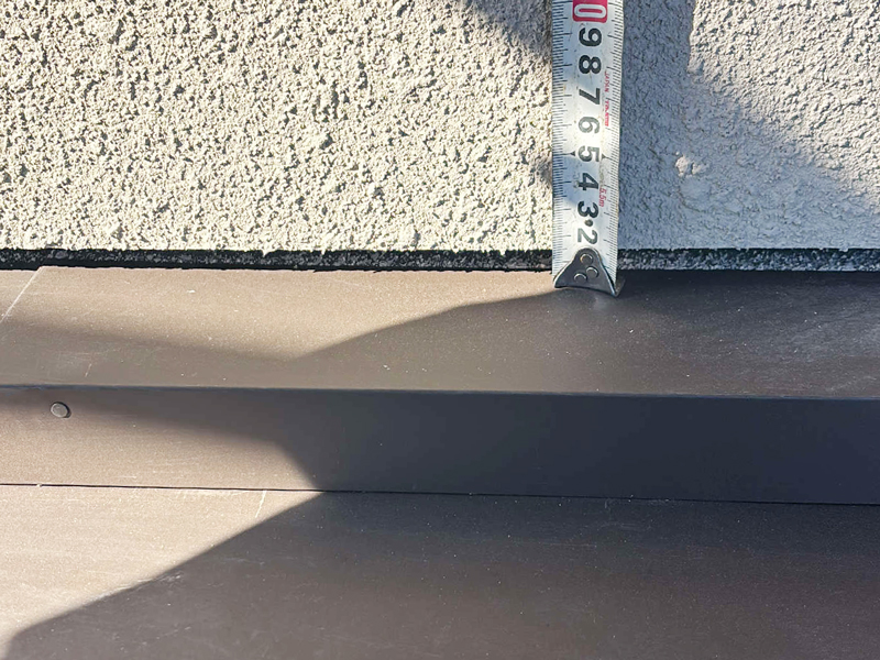 大津市 円原の家 2階建て 現場チェック 水切り通気空間確認