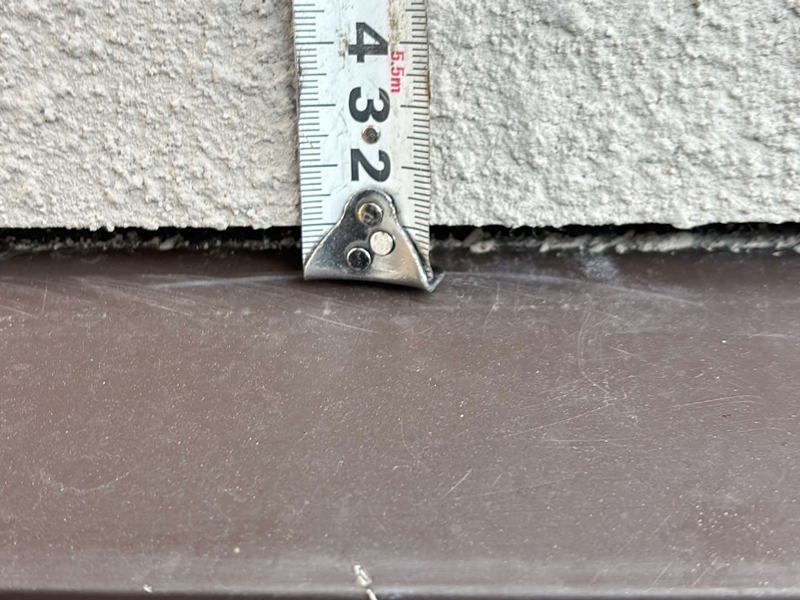 大津市 青海の家 2階建て 現場チェック 水切り・雨押え通気空間確認