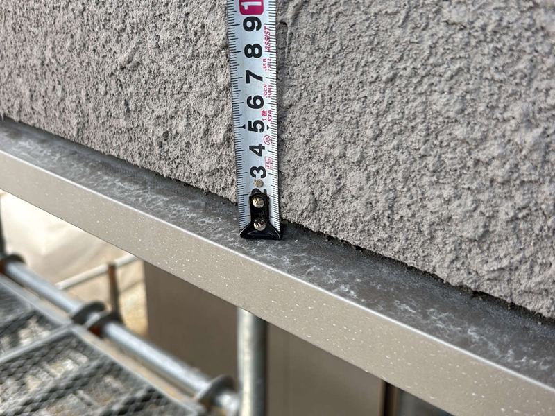 大津市 泰平の家 2階建て 現場チェック 水切り通気空間確認