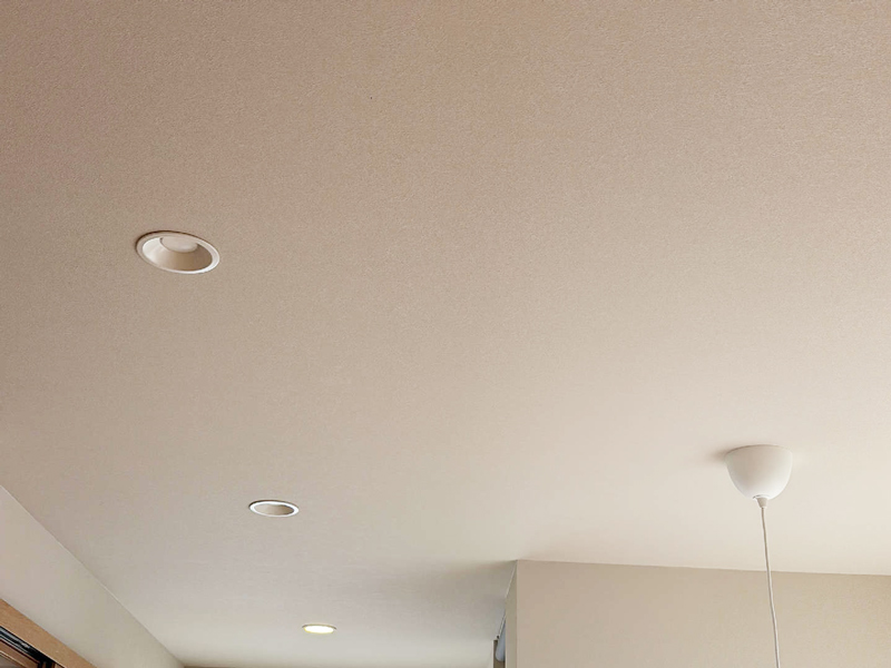 大津市 青海の家 2階建て 現場チェック 壁・天井仕上げ確認