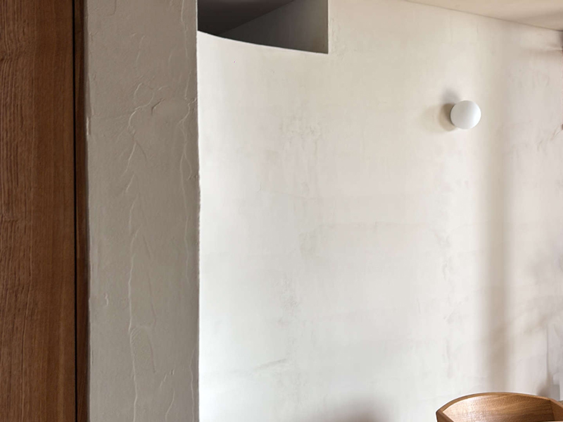 大津市 榛木の家 2階建て 現場チェック 壁・天井仕上げ確認