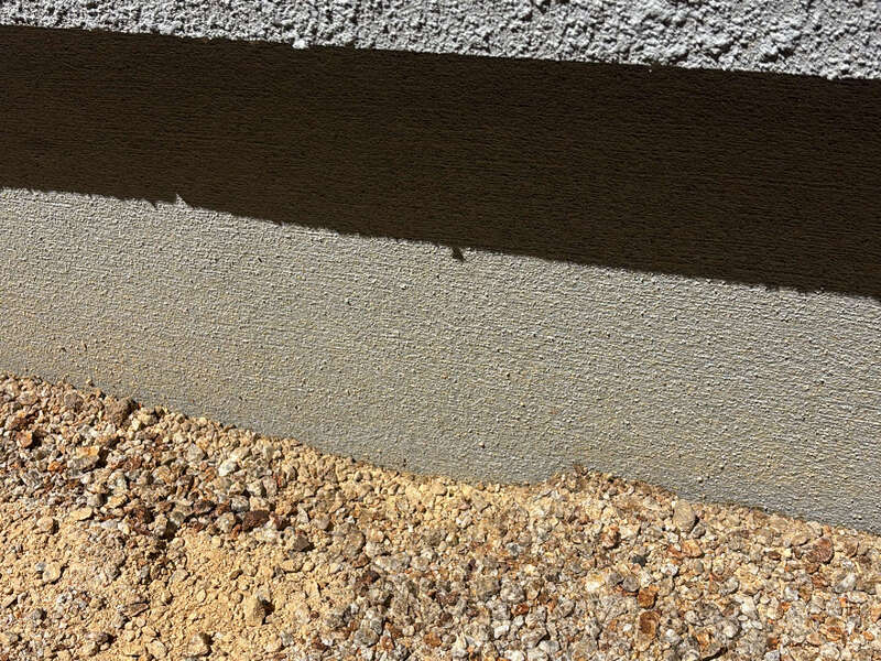 京都市 橘の家 2階建て 現場チェック 基礎仕上げ面クラック確認