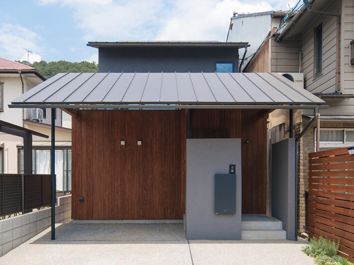 京都市 野々上の家 2階建て 現場チェック竣工