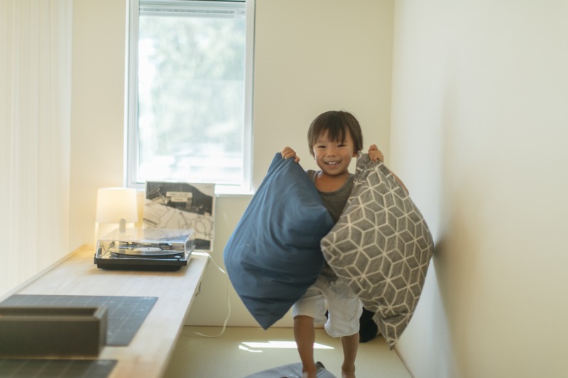 子供が自主的に片付けしやすい家