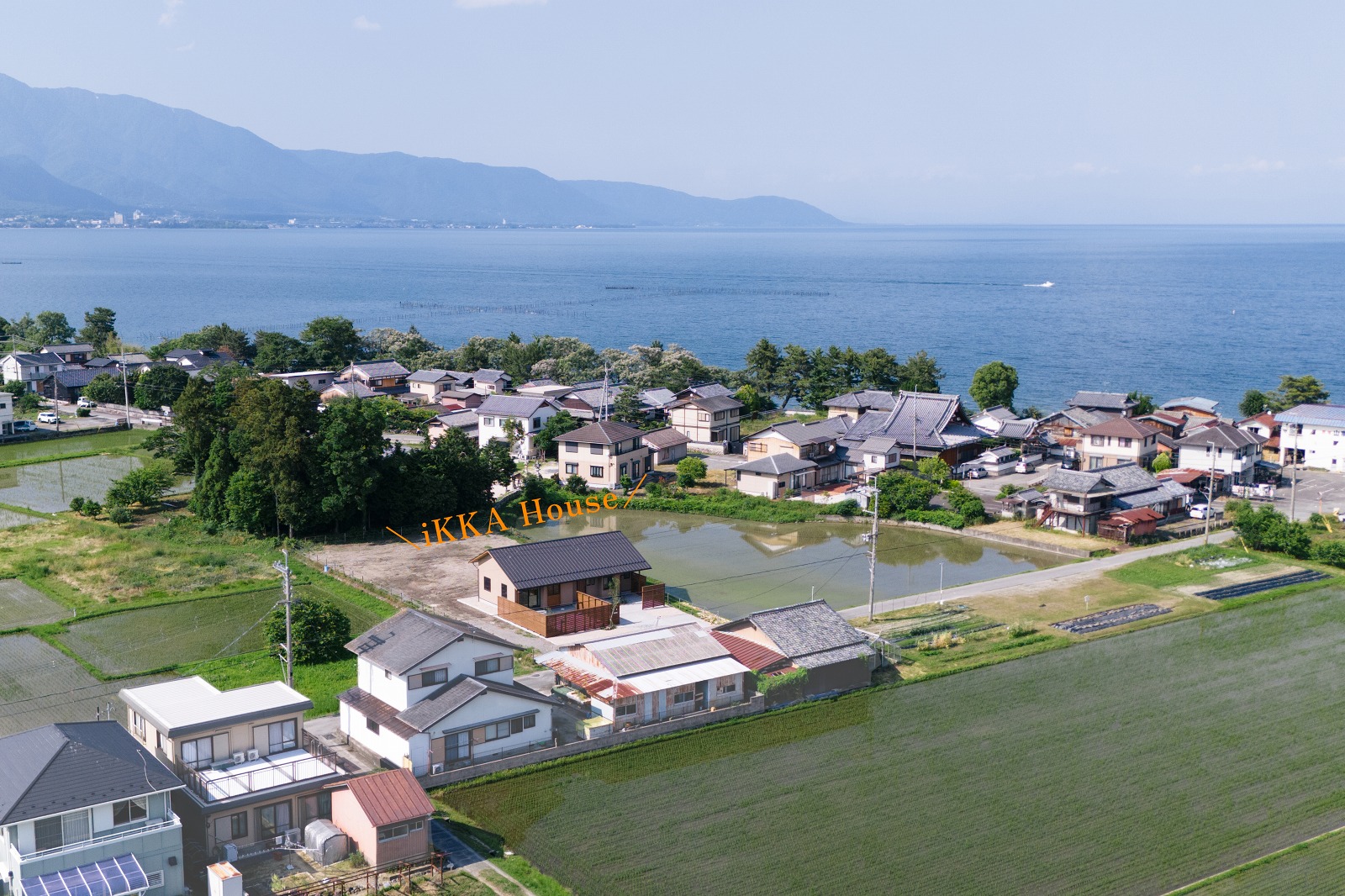 滋賀県大津市で建てた琵琶湖近くの平屋住宅