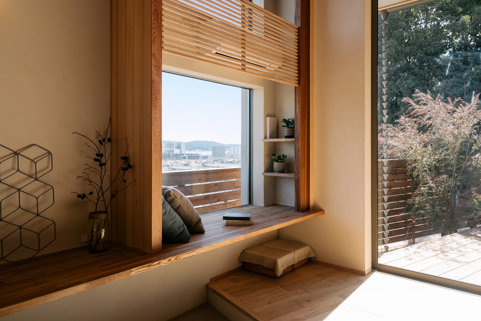 大津市の工務店で建てた琵琶湖が見える家のヌック