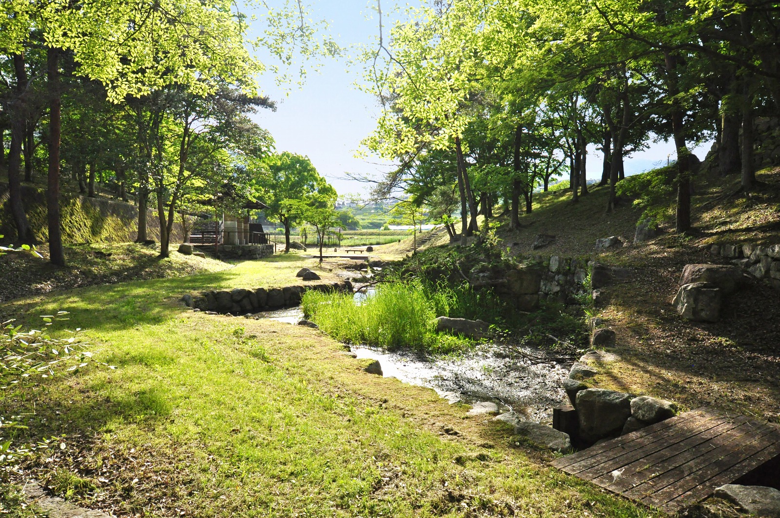 大津市工務店が建てたペットと過ごす家近くの公園