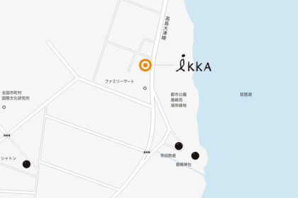滋賀で注文住宅を建てる工務店のIKKAダイコーホームの地図