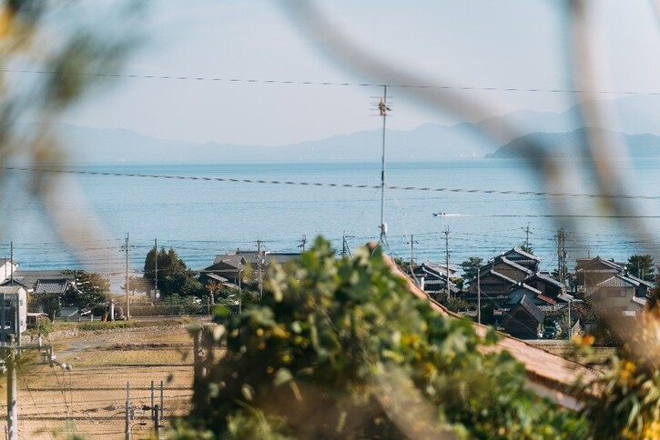 滋賀県湖西の完成見学会のお家から見える琵琶湖の景色のイメージ