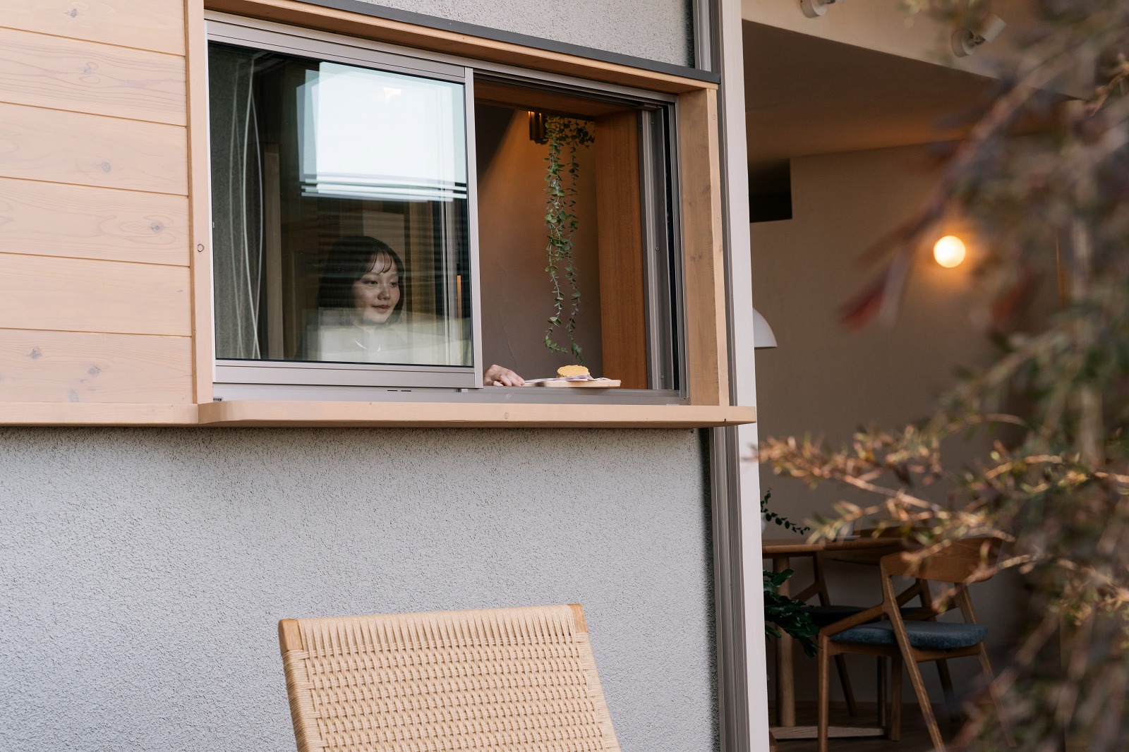 大津市の工務店で建てた琵琶湖が見える家のカウンター