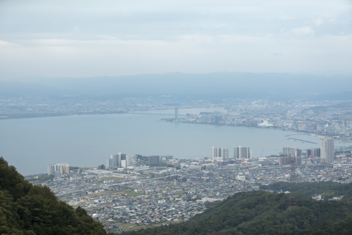 滋賀県で土地探し中に見る湖西の景色