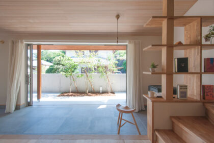 滋賀県大津市の工務店iKKAの室内土間を取り入れたお家づくり