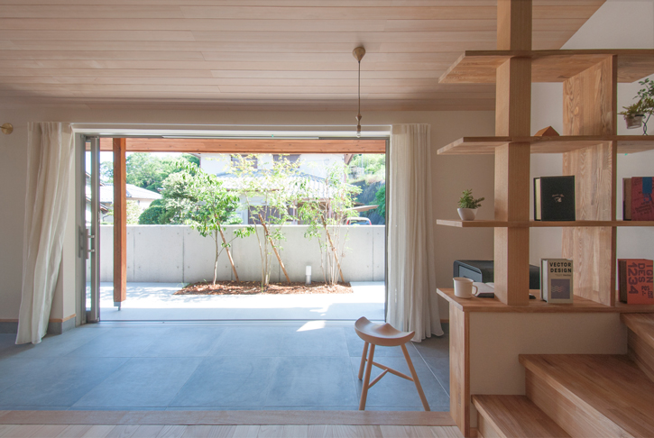 滋賀県大津市の工務店iKKAの室内土間を取り入れたお家づくり