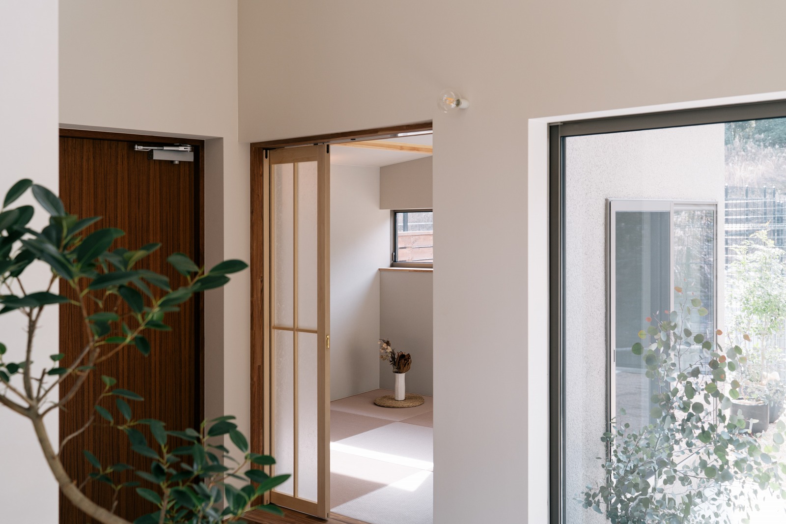 大津市の工務店で建てた平屋の和室